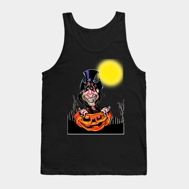 Welcome To Halloween Tank Top by Biomek